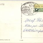 Luftschiff LZ 5 nach einem Unfall 1909 - Repro mit Sonderstempel