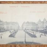 Budapest - Freiheitsplatz - Klappkarte