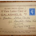 Galashiels - 6 View Letter Card