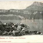 Gersau mit Nieder und Oberbauen