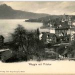 Weggis mit Pilatus