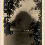 Lugano col Monte S Salvatore