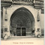 Fribourg - Portal de la Cathedrale