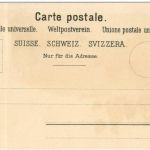 Gruss vom Rheinfall - Litho