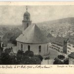 La Chaux de Fonds - Temple et Vue generale