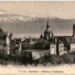 Lausanne - Chateau et Cathedrale
