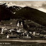 Disentis - Bahnhof und Kloster