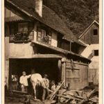 Schmiede im Dorf