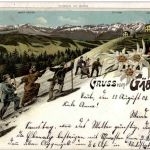 Gruss vom Gäbris - Litho