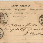 Gruss aus Gossau - Litho
