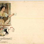 Appenzell - Litho - Prägekarte