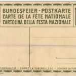 Bundesfeier Postkarte 1913