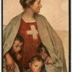 Bundesfeier Postkarte 1917