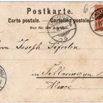 Gruss aus Einsiedeln - Litho