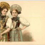 St. Gallen - Trachten - Litho