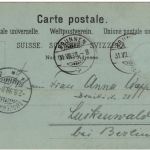 Gruss vom Vierwaldstätter See - Litho