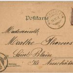 Gruss vom Jahrmarkt - Drehorgerl - Litho