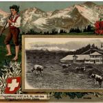 Kreuzegg - Toggenburg - Prägekarte