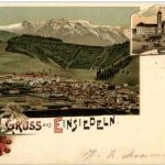 Gruss aus Einsiedeln - Litho