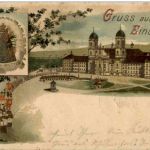 Gruss aus Einsiedeln - Litho