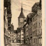 Aarau - Radierung