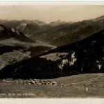 Mutten - Blick ins Albulatal