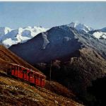 Muottas Muragl mit Bernina Gruppe