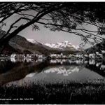 St. Morztersee und St. Moritz
