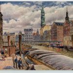 Hamburg - Fleet mit Reimersbrücke