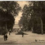 Bruxelles - Le Parc et le Palais de la Nation