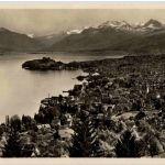Horgen und die Alpen