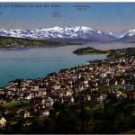 Horgen und die Alpen