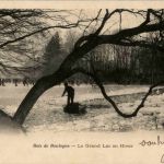 Paris - Le Grand Lac en Hiver