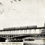 Paris - Passy - Passerelle du Metropolitain
