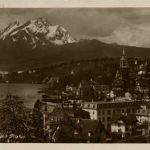 Weggis mit Pilatus