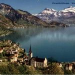 Weggis und die Alpen