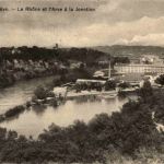 Geneve - La Rhone et l Arve a la Jonction