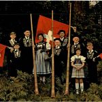 Hergiswil - Alphornbläserfamilie Christen und Fahnenschwinger Wyrsch Theo