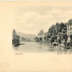 Luzern - Blick von der Spreuerbrücke