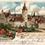 Gruss aus Zürich - Litho