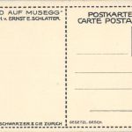 Luzern - Musegg - Künstlerkarte Ernst E. Schlatterl