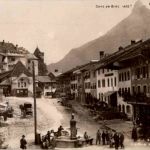 Gruyeres - La Rue et la Dent de Broc