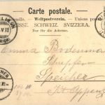 Luzern - Der Löwe - Prägekarte