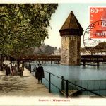 Luzern - Kapellbrücke mit Sonderstempel