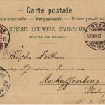Gruss aus Luzern - Litho