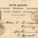 Gruss aus Luzern - Litho