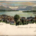 Gruss aus Luzern - Litho