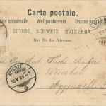 Gruss aus Luzern - Litho