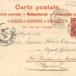 Gruss aus Luzern - Litho