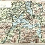 Der Vierwaldstättersee - Panoramakarte